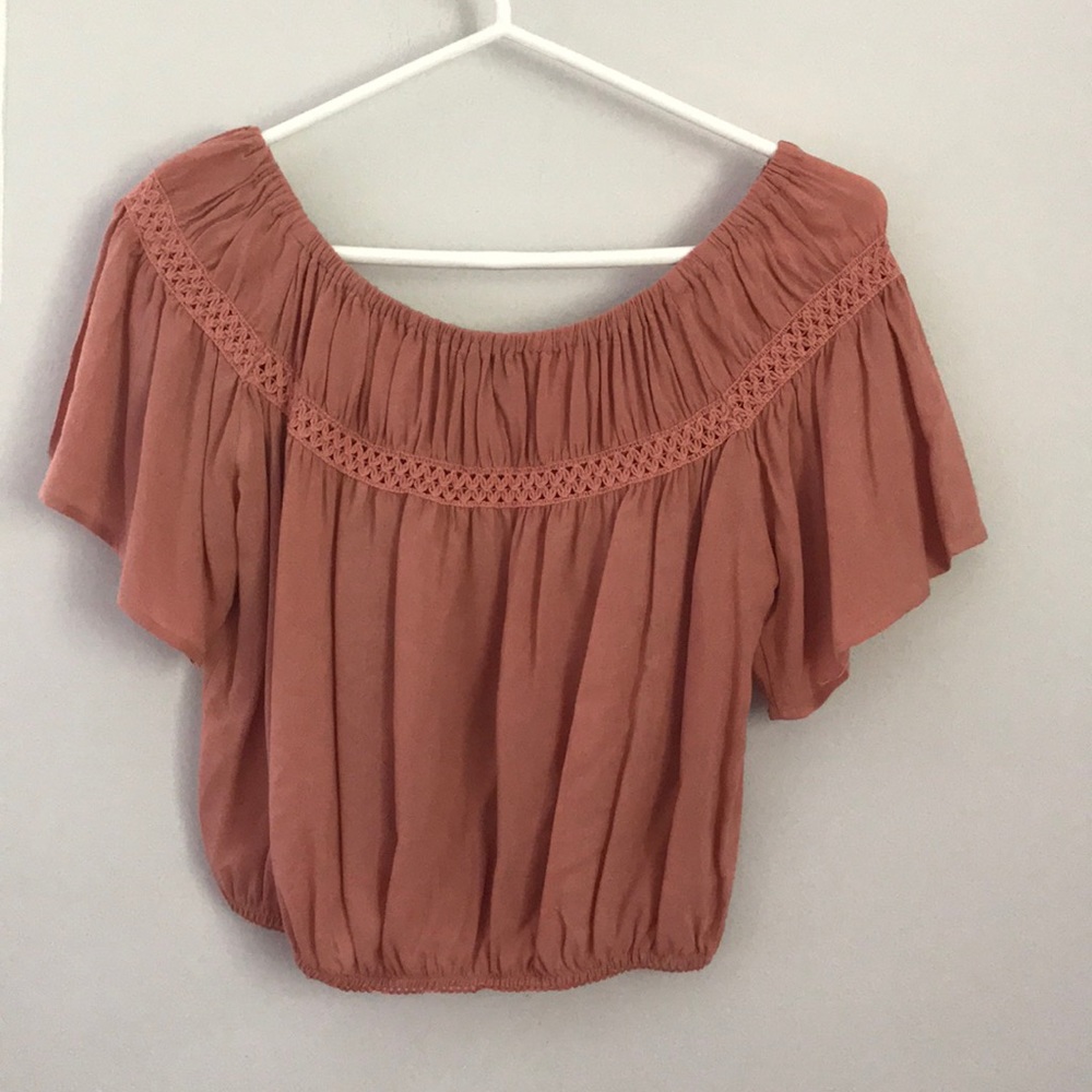 strapless crop top